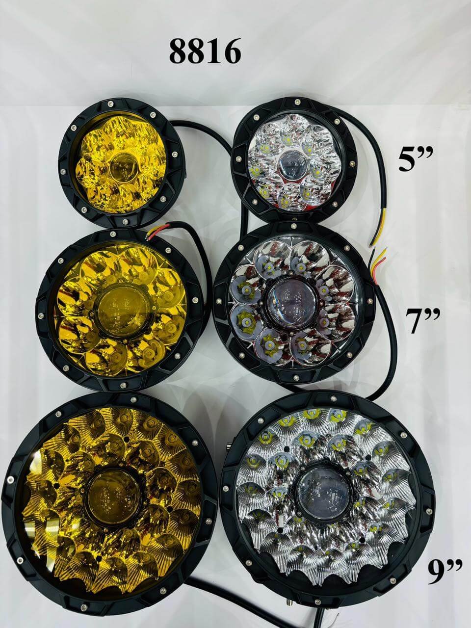 LED Work Light, Circle Shape
