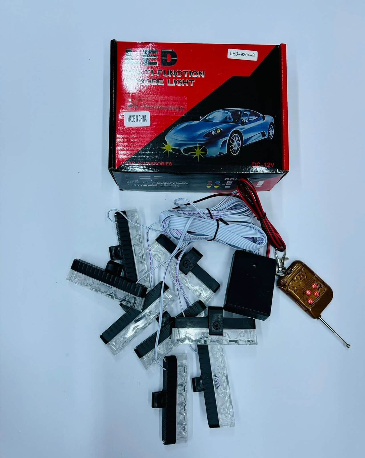LED Multi-Function Strobe Light, with Remote Control