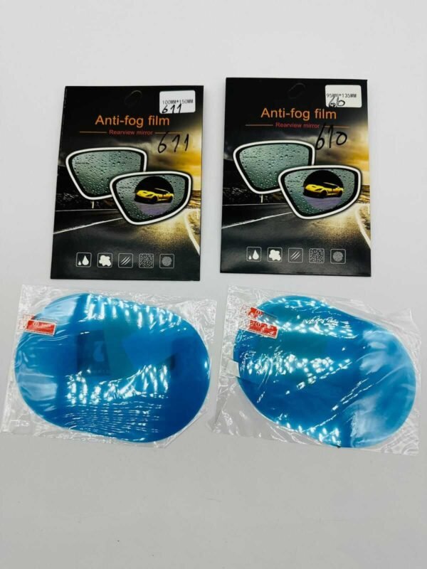 Anti Fog Film, Side Mirror