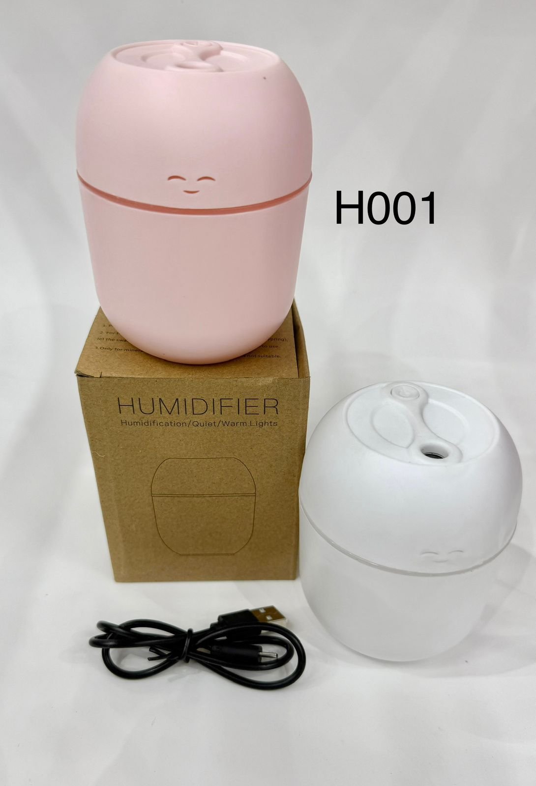Humidifier, Quiet, Warm Light, Airfreshner, USB, Universal